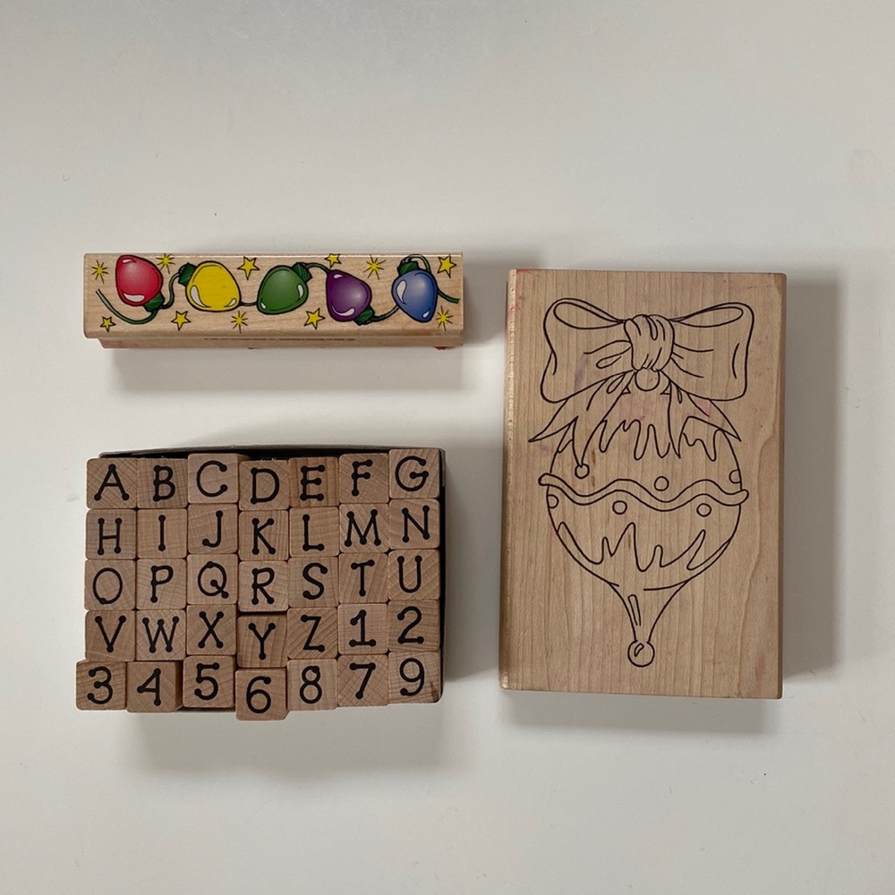 Rubber stamp bundle